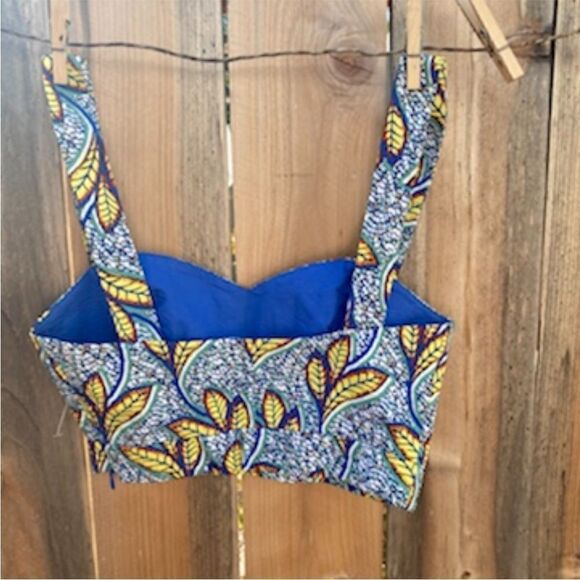Zara tribal print crop top size XS - Picture 7 of 9